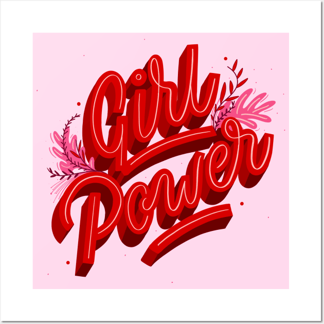 Girl Power! Wall Art by nubikini